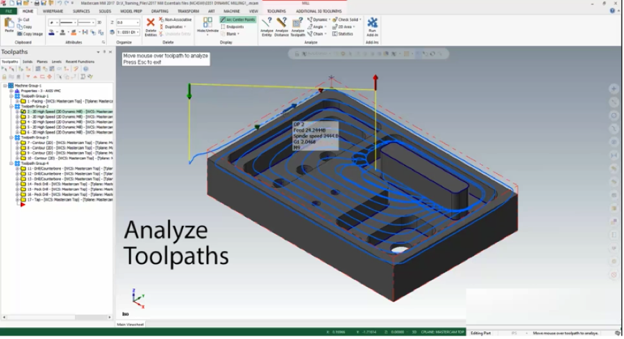 mastercam x4 toolpath plunging